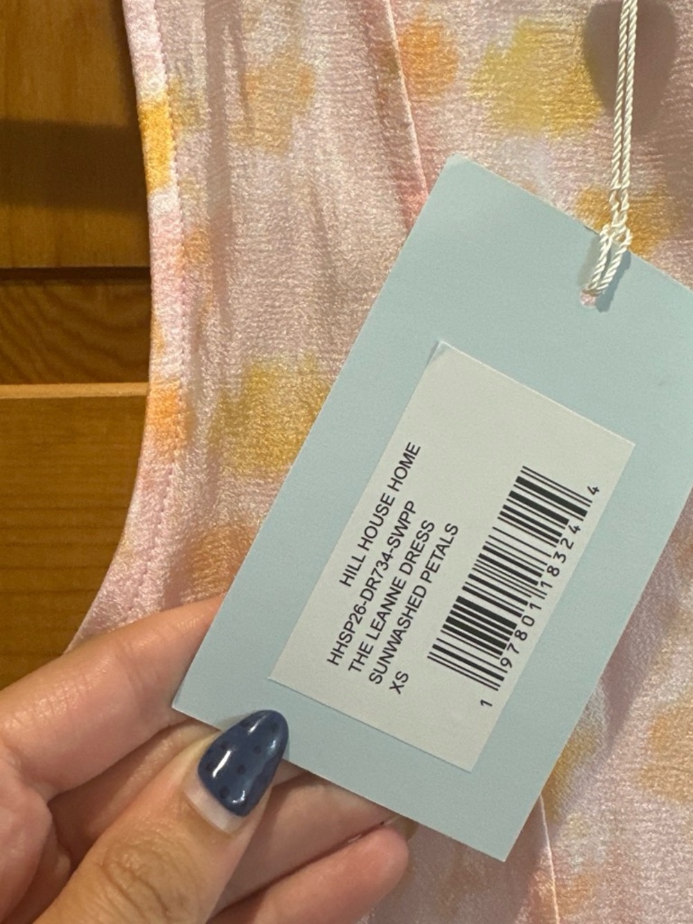 Hill House Pink Floral Maxi Dress - Picture 3 of 3